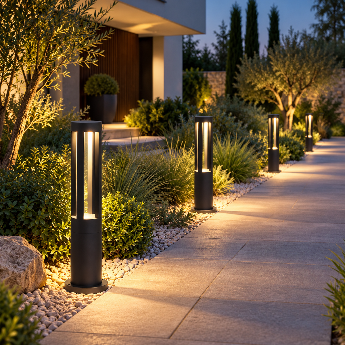 Lampadaire LED Extérieur - Orea