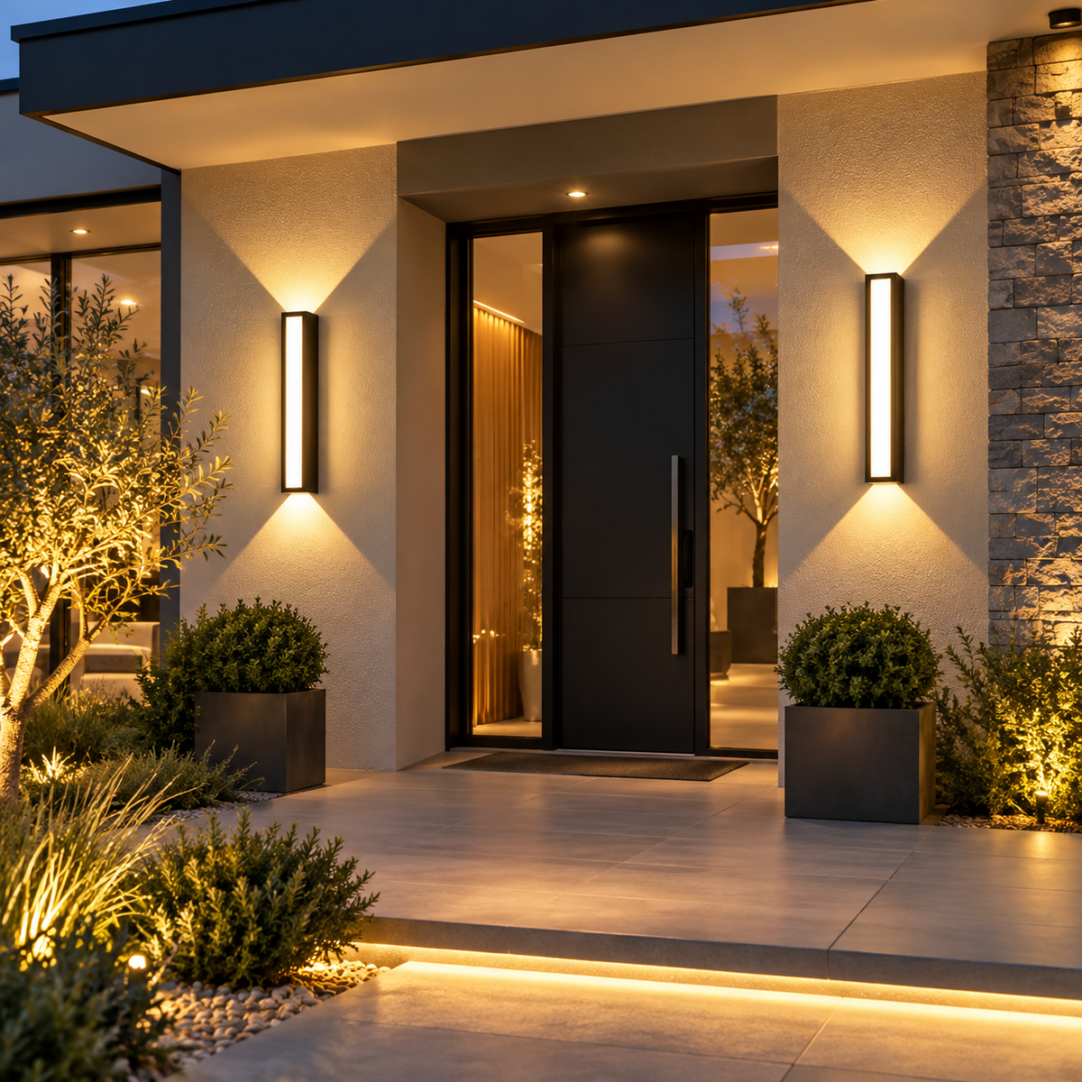 Applique murale LED extérieure - Sélène