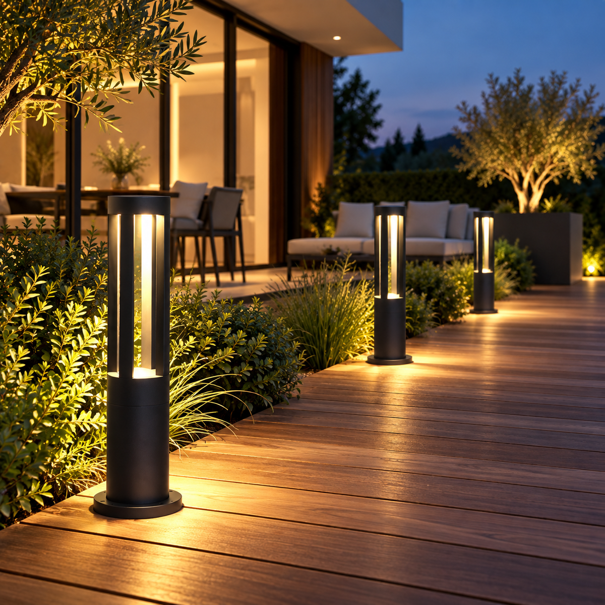 Lampadaire LED Extérieur - Orea