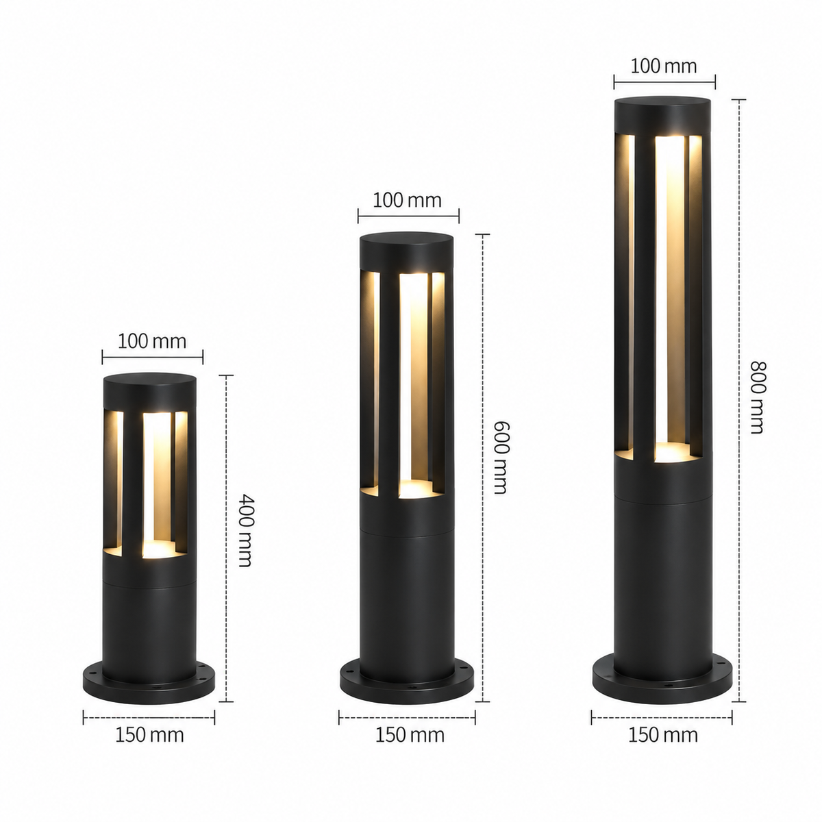 Lampadaire LED Extérieur - Orea